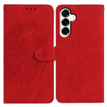 For Samsung Galaxy M36 5G Case Butterfly Flower Imprinted PU Leather Wallet Stand Phone Cover