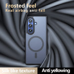 For Samsung Galaxy Z Fold5 5G Magnetic Case TPU + PC Matte Skin Touch Phone Cover