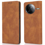 Magnetisk læderflipcover med pung og magnetlukning til Xiaomi Redmi K80 5G / Poco F7 Pro 5G
