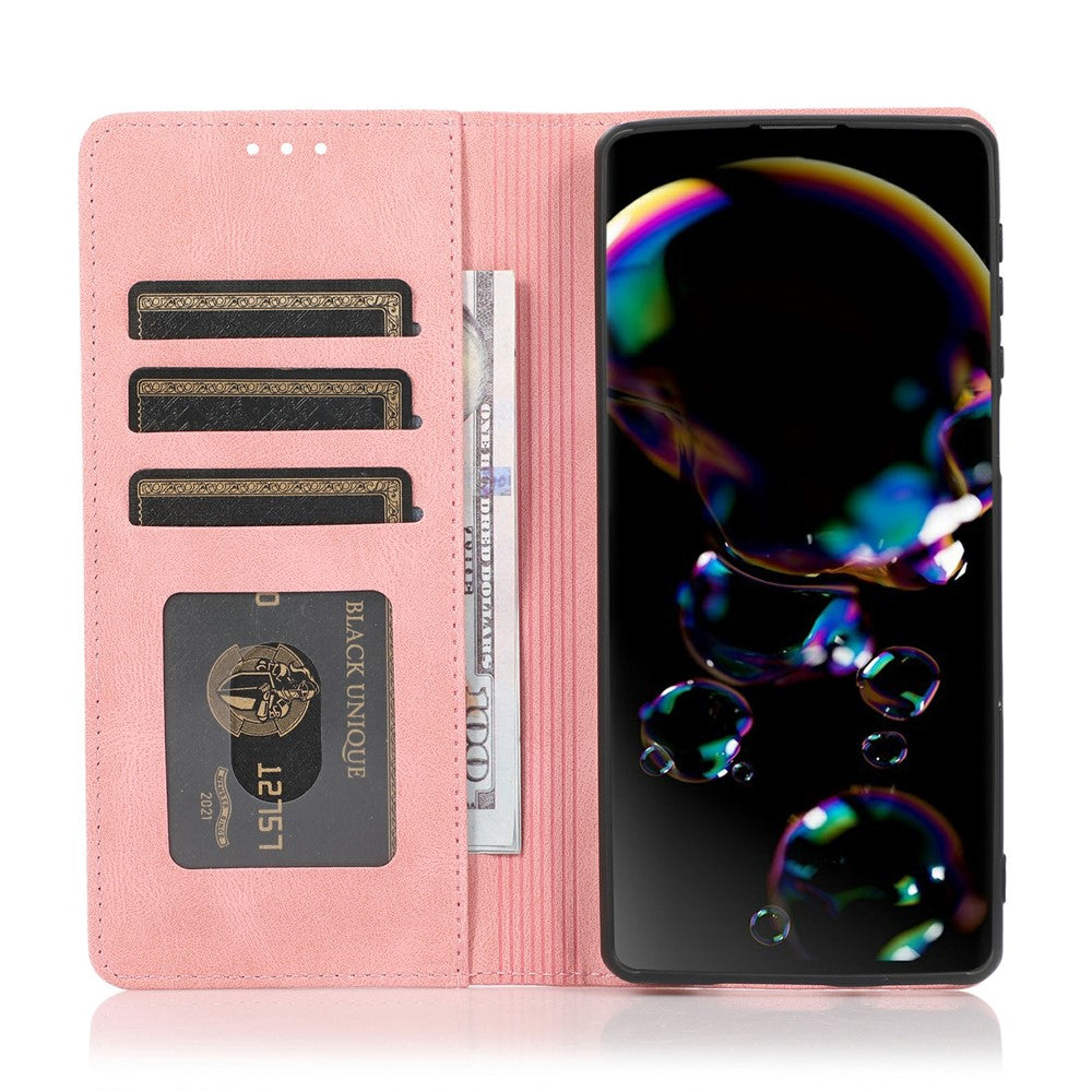 For Xiaomi Redmi Note 14 4G (164.84mm) Case Wallet Magnetic Closing Leather Flip Phone Cover