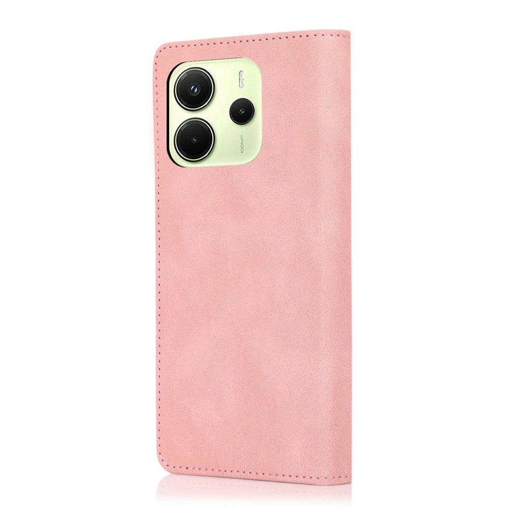 For Xiaomi Redmi Note 14 4G (164.84mm) Case Wallet Magnetic Closing Leather Flip Phone Cover