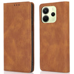 For Xiaomi Redmi Note 14 4G (164.84mm) Case Wallet Magnetic Closing Leather Flip Phone Cover
