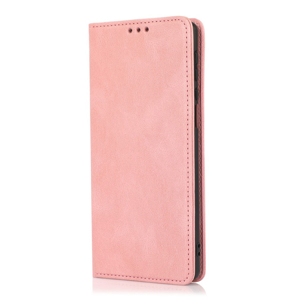 Xiaomi Redmi Note 14 Pro 4G-skal med plånbok, läder, magnetisk stängning, vikbart mobilfodral