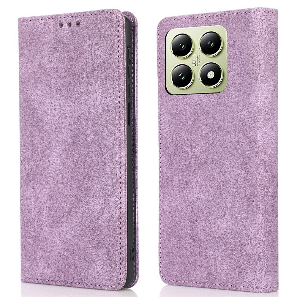For Xiaomi 15T Case Wallet Magnetic Closing Leather Flip Phone Cover