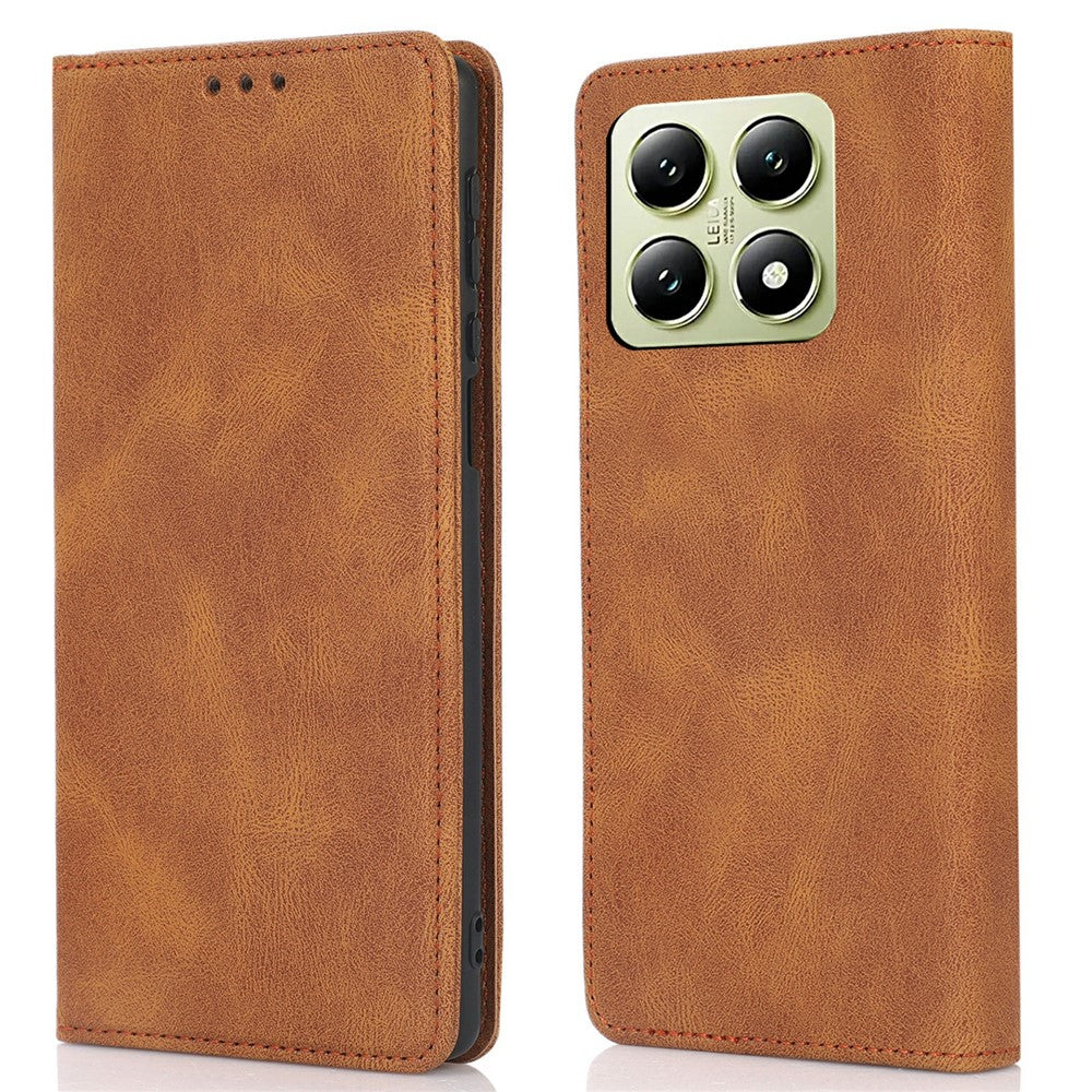 For Xiaomi 15T Case Wallet Magnetic Closing Leather Flip Phone Cover