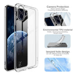 IMAK UX-5 Series For Samsung Galaxy A07 4G Case Shockproof TPU Clear Slim Back Shell