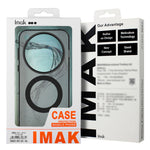 IMAK Til Samsung Galaxy A07 4G Magnetisk Cover PC + TPU Beskyttende Telefon Bagcover