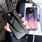 For OnePlus 13T 5G Case Starry Sky Pattern Tempered Glass Phone Cover