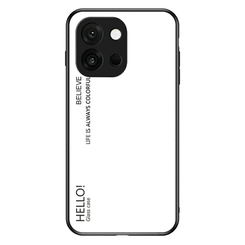 OnePlus 13T 5G-skal, reptåligt härdat glas + PC + TPU-mobilskal