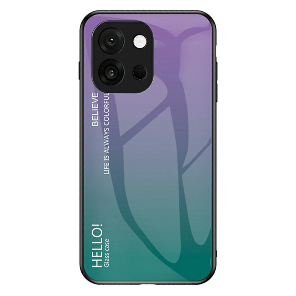 OnePlus 13T 5G-skal, reptåligt härdat glas + PC + TPU-mobilskal