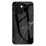 For OnePlus 13T 5G Case Marble Pattern Tempered Glass + PC + TPU Protective Phone Cover