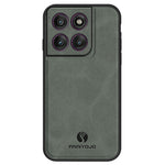 ANNYOJO Til Motorola Edge 60 Pro 5G Etui PU Læder + PC + TPU Anti Drop Telefonbagside