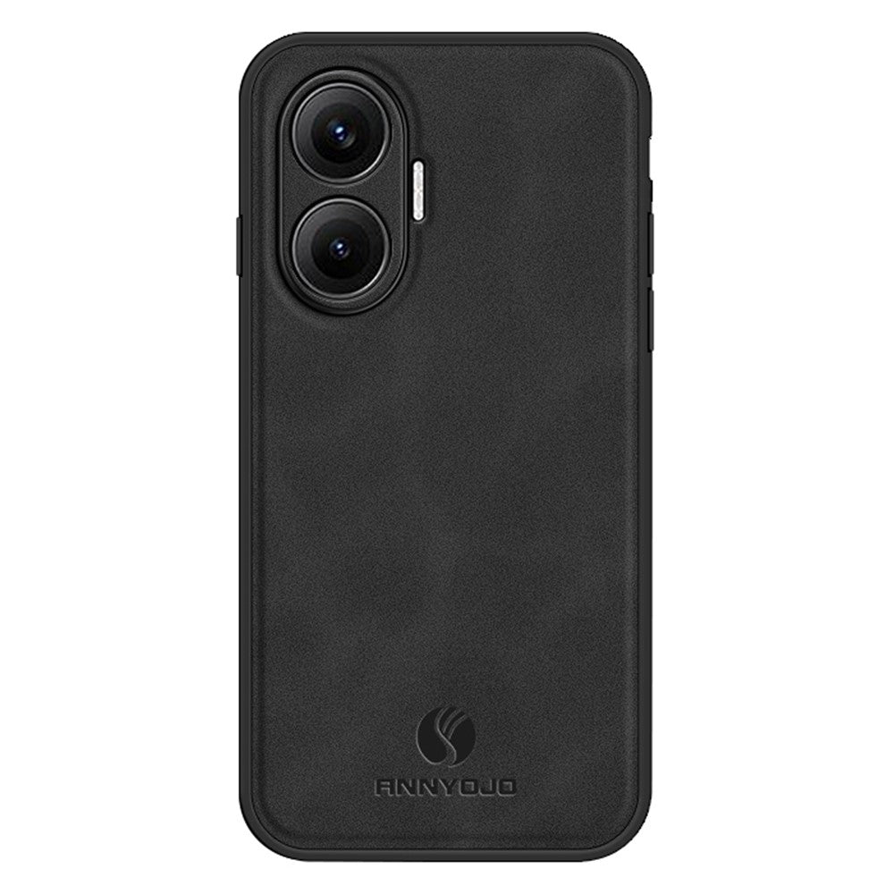ANNYOJO For Xiaomi Poco F7 5G / Redmi Turbo 4 Pro 5G Case PU Leather + PC + TPU Anti Drop Phone Back Cover