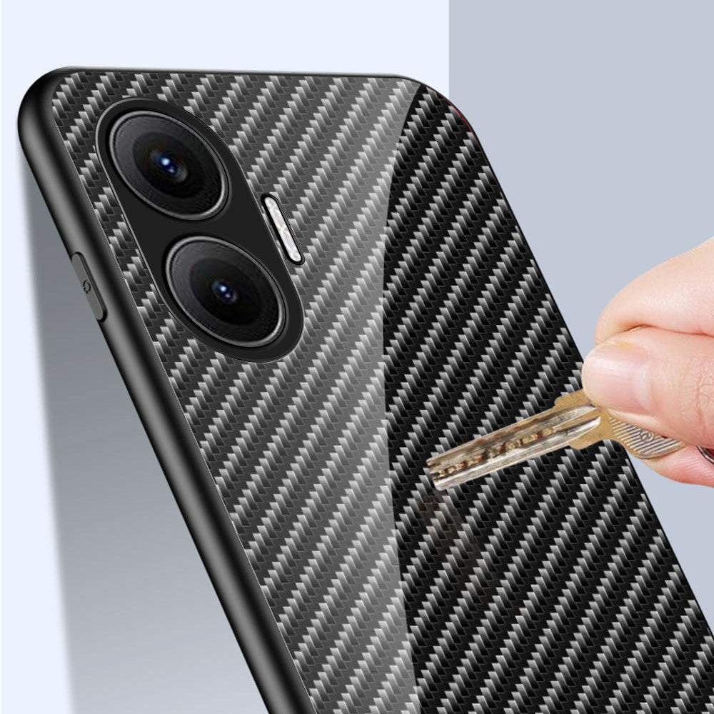 Xiaomi Poco F7 5G / Redmi Turbo 4 Pro 5G-skal, härdat glas, stötsäkert mobilskydd