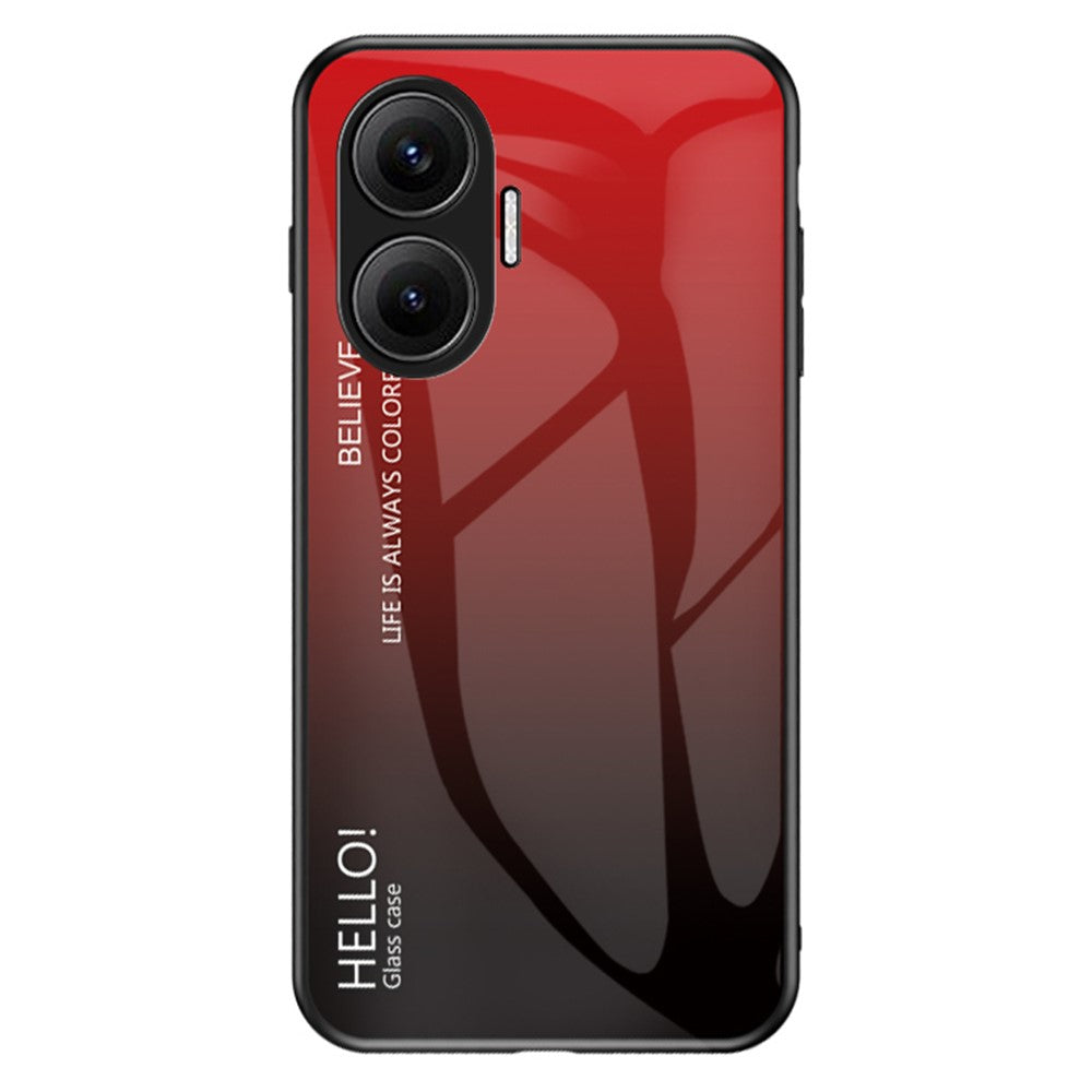 Xiaomi Poco F7 5G / Redmi Turbo 4 Pro 5G Skal Reptåligt Härdat Glas + PC + TPU mobilskal