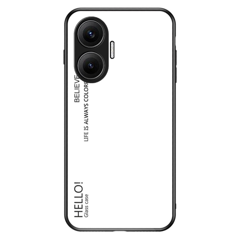 Xiaomi Poco F7 5G / Redmi Turbo 4 Pro 5G Skal Reptåligt Härdat Glas + PC + TPU mobilskal