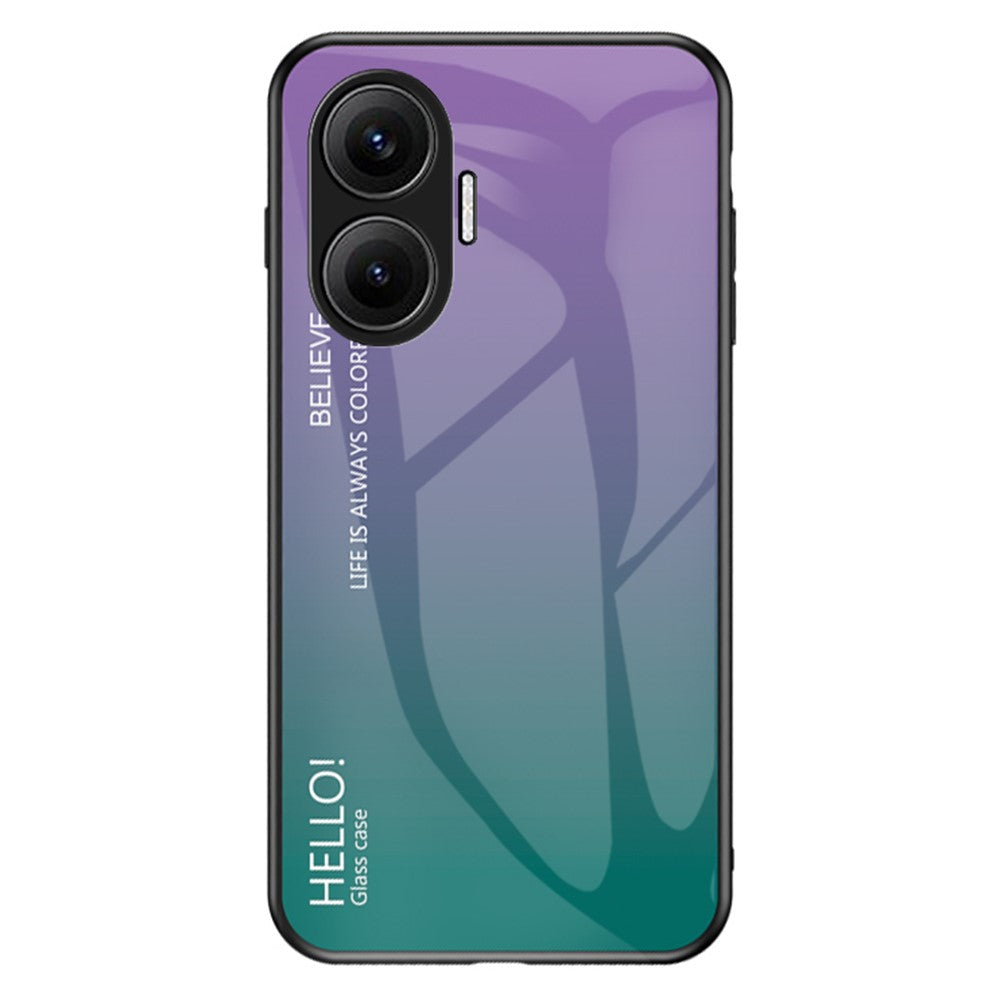 Xiaomi Poco F7 5G / Redmi Turbo 4 Pro 5G Skal Reptåligt Härdat Glas + PC + TPU mobilskal