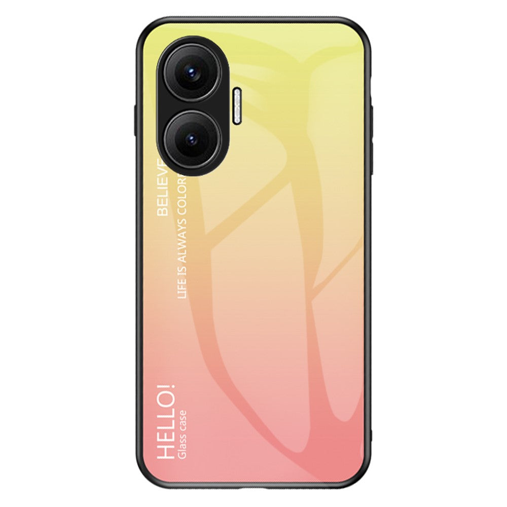 Xiaomi Poco F7 5G / Redmi Turbo 4 Pro 5G Skal Reptåligt Härdat Glas + PC + TPU mobilskal