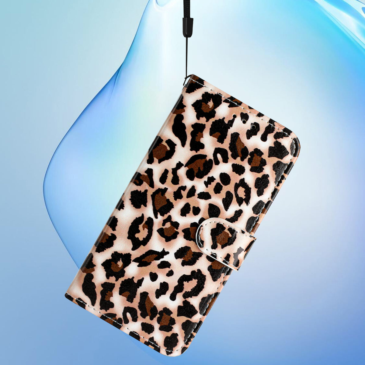For Oppo Reno14 Pro 5G (Global) Wallet Case  Printed Pattern PU Leather Stand Phone Cover with Strap
