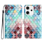 For Oppo Reno14 Pro 5G (Global) Wallet Case  Printed Pattern PU Leather Stand Phone Cover with Strap