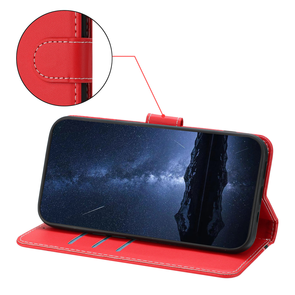 For Xiaomi Redmi Turbo 4 Pro 5G Phone Cases Wallet Stand Color Splicing Leather Cover with Magnetic Clasp