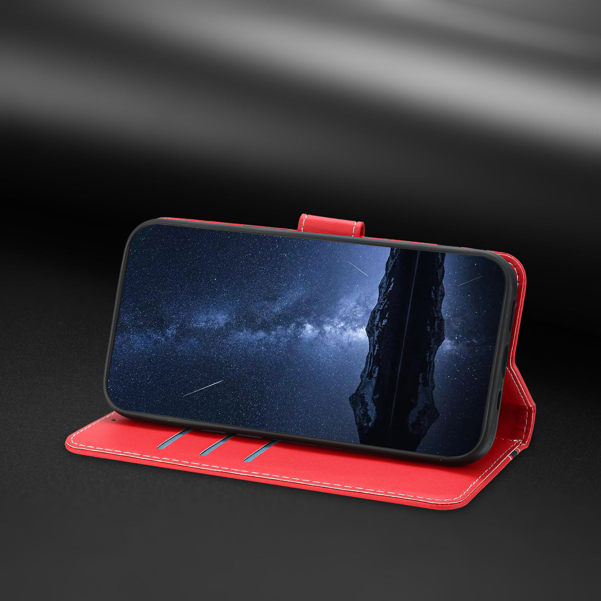 For Xiaomi Redmi Turbo 4 Pro 5G Phone Cases Wallet Stand Color Splicing Leather Cover with Magnetic Clasp