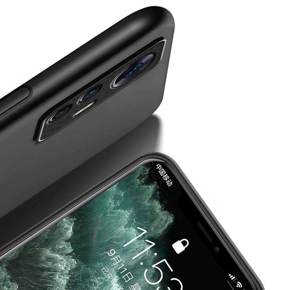 Mobilmobilskydd för Xiaomi 12T 5G / Redmi K50 Ultra 5G, linjerpräglat PU-läder + TPU hybridskal med inbyggd metallplåt