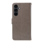 For Samsung Galaxy S25 FE Leather Wallet Case Cat Bee Pattern Phone Cover Stand