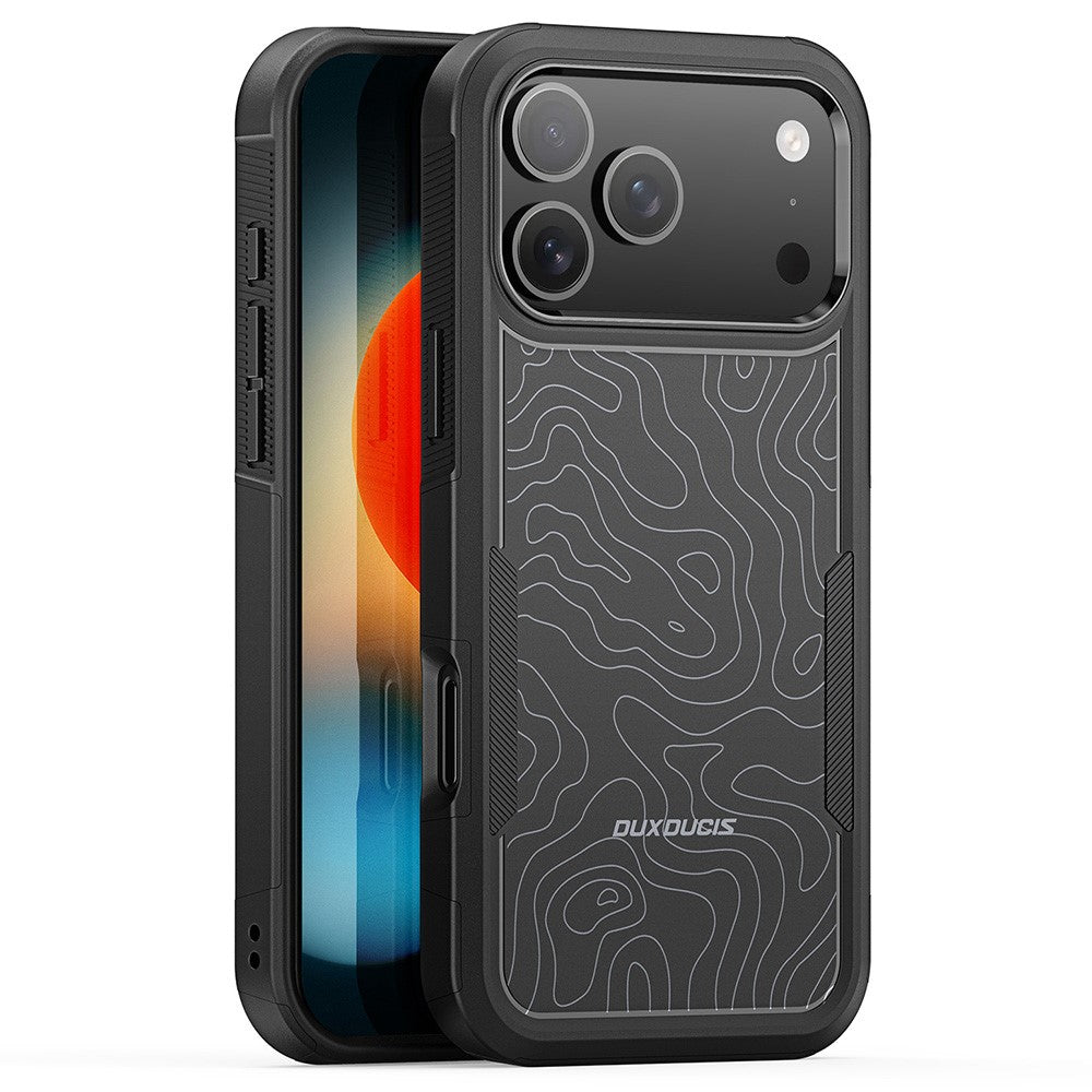 DUX DUCIS SHLD Series For iPhone 17 Pro Max Magnetic Case 10FT Drop Protection PC + TPU Phone Cover
