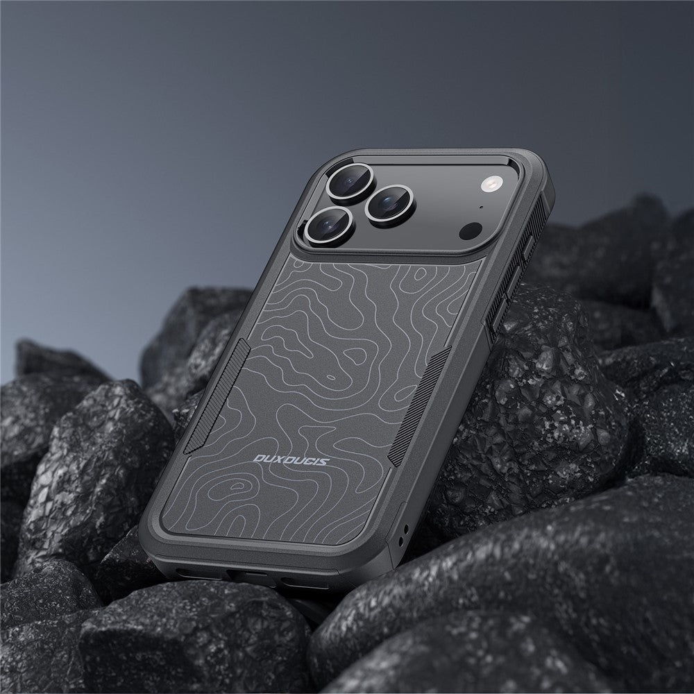 DUX DUCIS SHLD Series For iPhone 17 Pro Max Magnetic Case 10FT Drop Protection PC + TPU Phone Cover