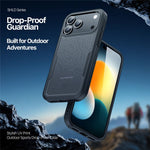 DUX DUCIS SHLD Series For iPhone 17 Pro Max Magnetic Case 10FT Drop Protection PC + TPU Phone Cover
