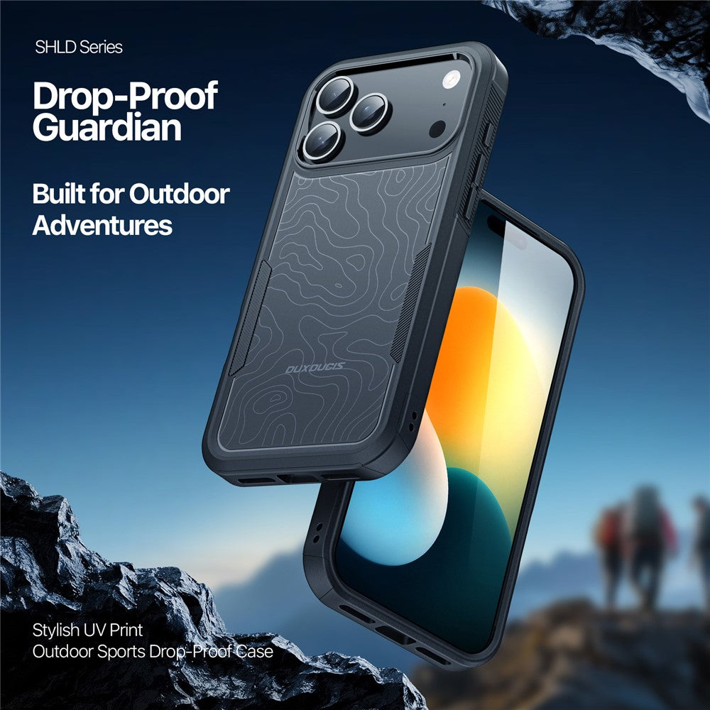 DUX DUCIS SHLD Series For iPhone 17 Pro Max Magnetic Case 10FT Drop Protection PC + TPU Phone Cover