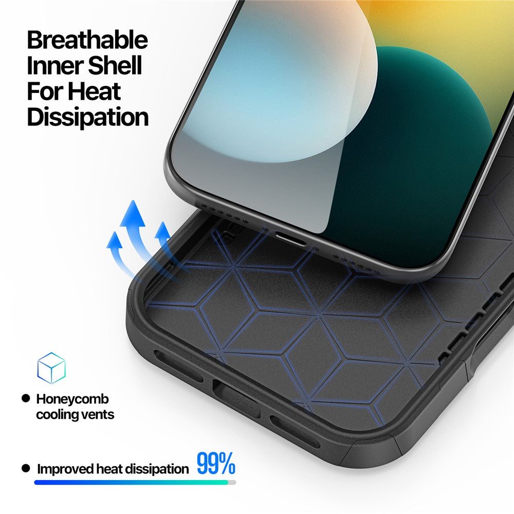DUX DUCIS SHLD Series For iPhone 17 Pro Max Magnetic Case 10FT Drop Protection PC + TPU Phone Cover