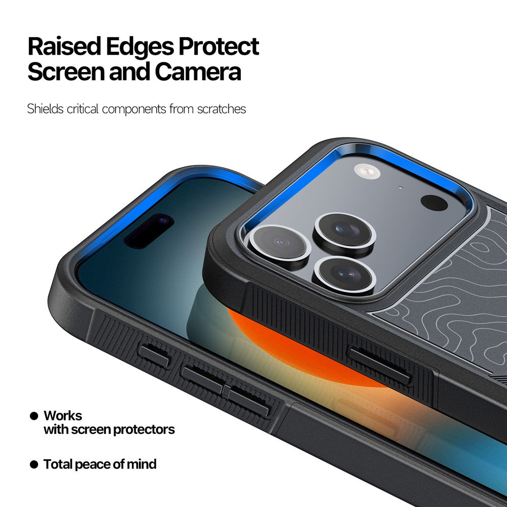 DUX DUCIS SHLD Series For iPhone 17 Pro Max Magnetic Case 10FT Drop Protection PC + TPU Phone Cover