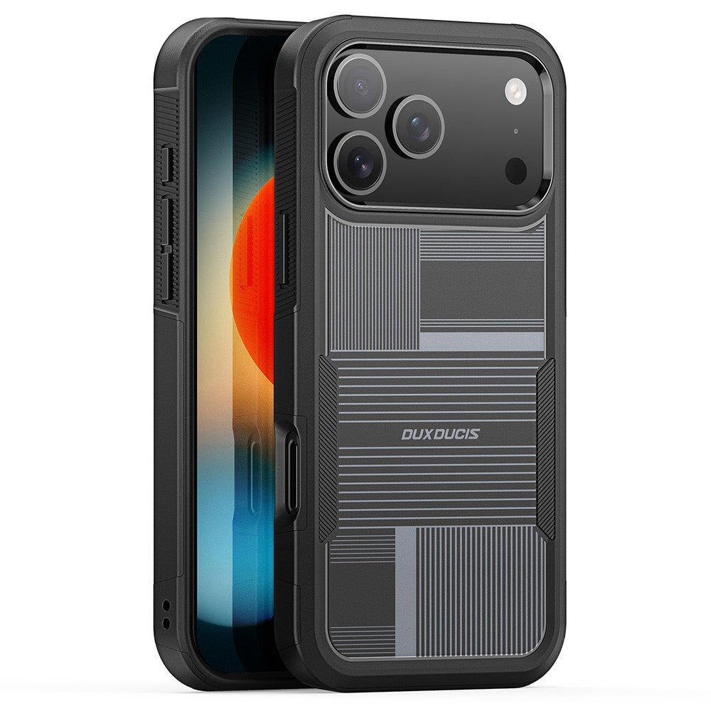 DUX DUCIS SHLD Series For iPhone 17 Pro Max Magnetic Case 10FT Drop Protection PC + TPU Phone Cover