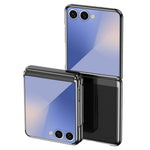 Til Samsung Galaxy Z Flip7 5G Cover Gennemsigtigt PC Galvanisering Hårdt Telefoncover
