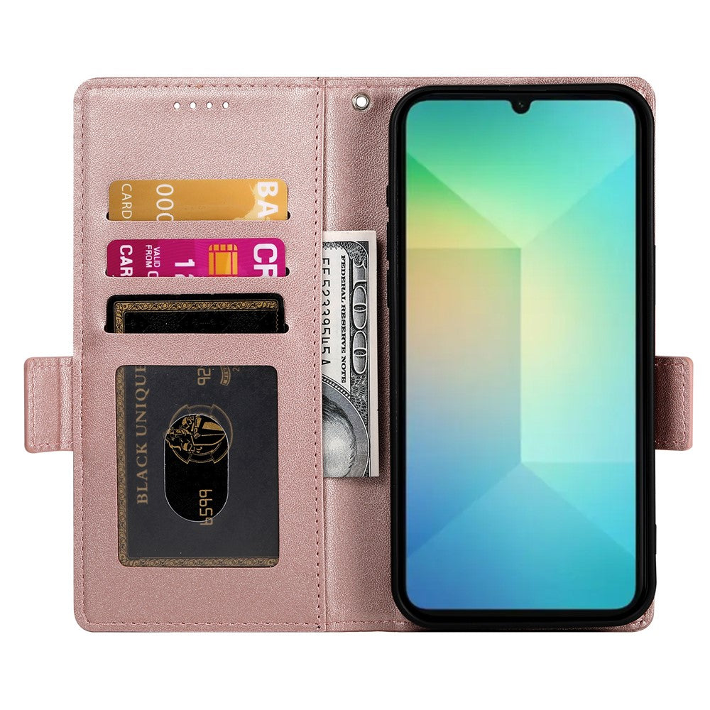 For Samsung Galaxy A08 5G / A08 4G / A07 5G / A07 4G Stand Case PU Leather Wallet Phone Cover