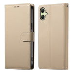 For Samsung Galaxy A08 5G / A08 4G / A07 5G / A07 4G Case Magnetic Snap Litchi Texture Leather Wallet Phone Cover with Wrist Strap
