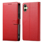 For Samsung Galaxy A08 5G / A08 4G / A07 5G / A07 4G Case Magnetic Snap Litchi Texture Leather Wallet Phone Cover with Wrist Strap