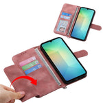 For Samsung Galaxy A08 5G / A08 4G / A07 5G / A07 4G Case Flower Pattern PU Leather Wallet Phone Cover with Strap