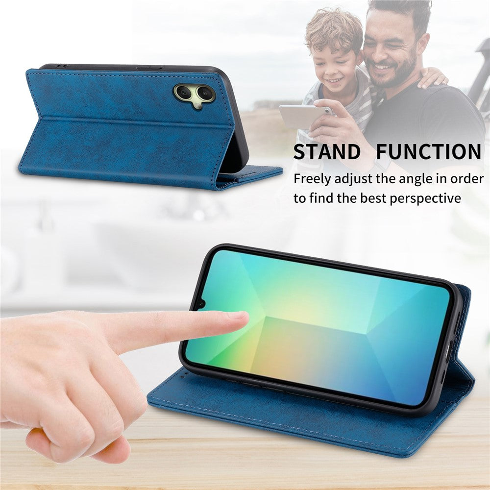 For Samsung Galaxy A08 5G / A08 4G / A07 5G / A07 4G Wallet Case RFID Blocking PU Leather Phone Cover