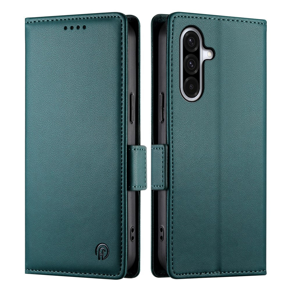 Samsung Galaxy A18 5G / A18 4G / A17 5G / A17 4G / A26 5G Stativskal PU-läder Plånboksfodral