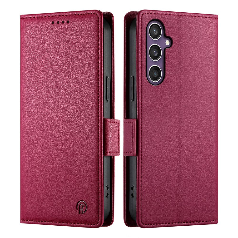 For Samsung Galaxy S25 FE Stand Case PU Leather Wallet Phone Cover