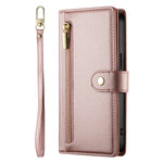 Til Oppo Reno14 F 5G Cover Med Lynlåslomme Pung Læder Telefoncover med Remme