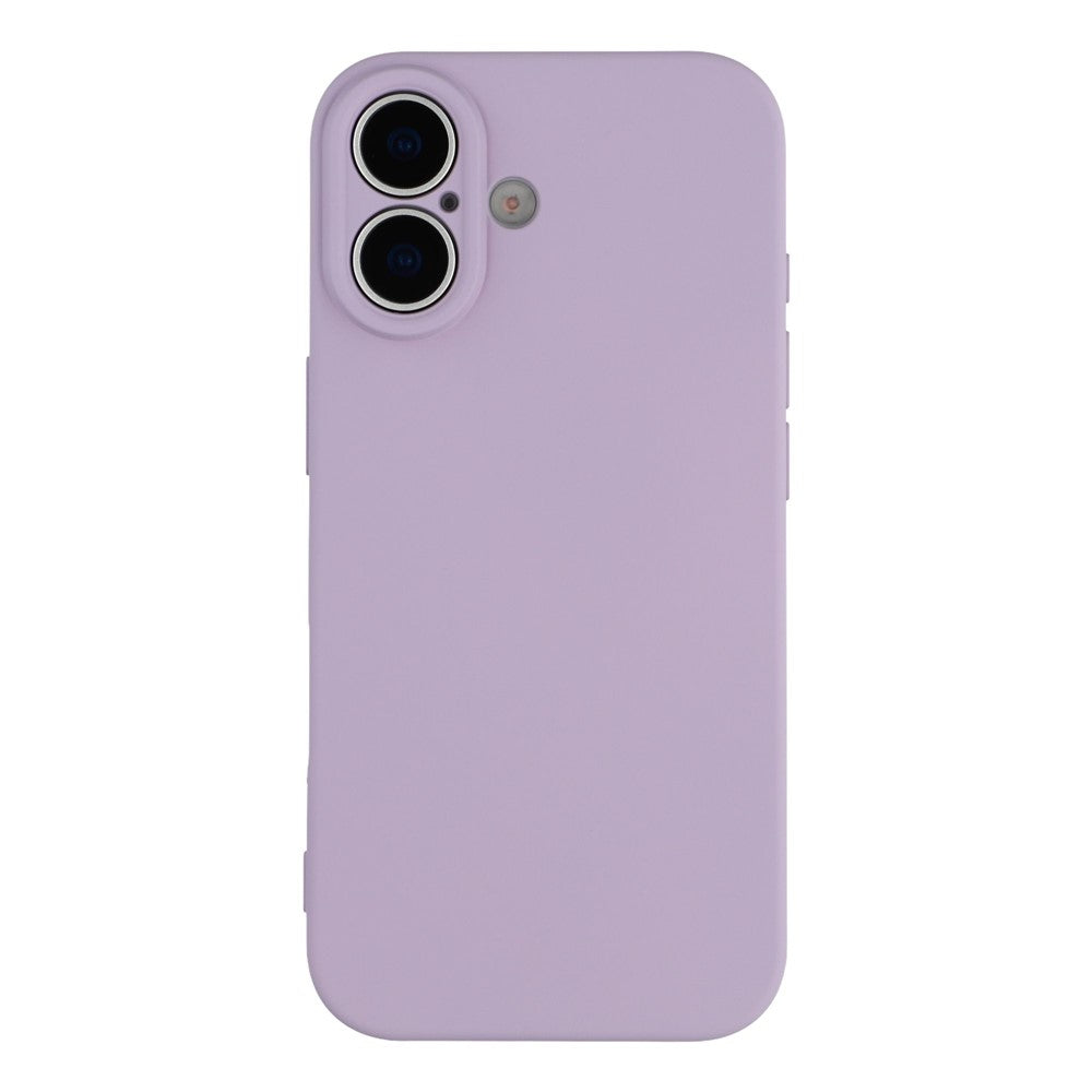 For iPhone 17 Case TPU Back Soft Anti-Scratch Fiber Lining Phone Cover