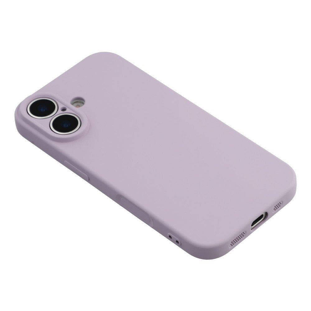 For iPhone 17 Case TPU Back Soft Anti-Scratch Fiber Lining Phone Cover