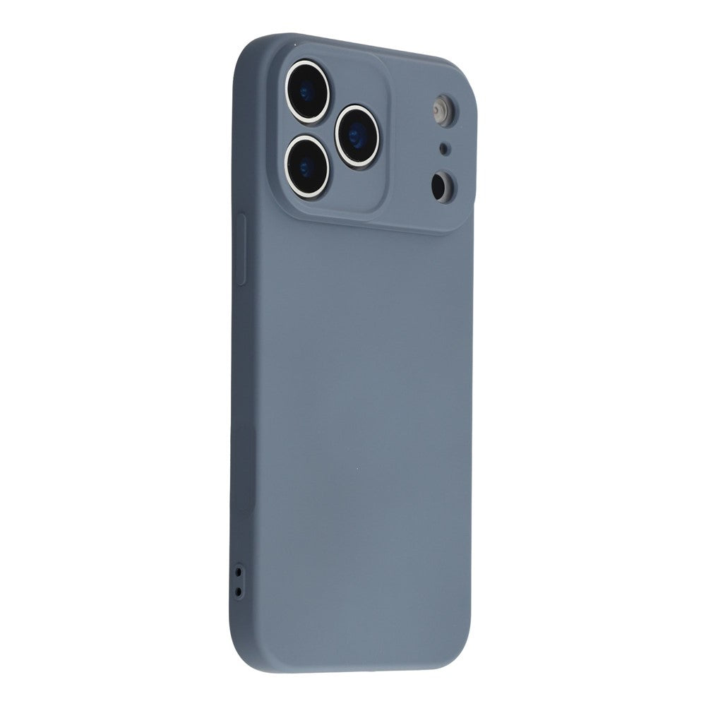 For iPhone 17 Pro Max Case TPU Back Soft Anti-Scratch Fiber Lining Phone Cover