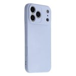 For iPhone 17 Pro Max Case TPU Back Soft Anti-Scratch Fiber Lining Phone Cover