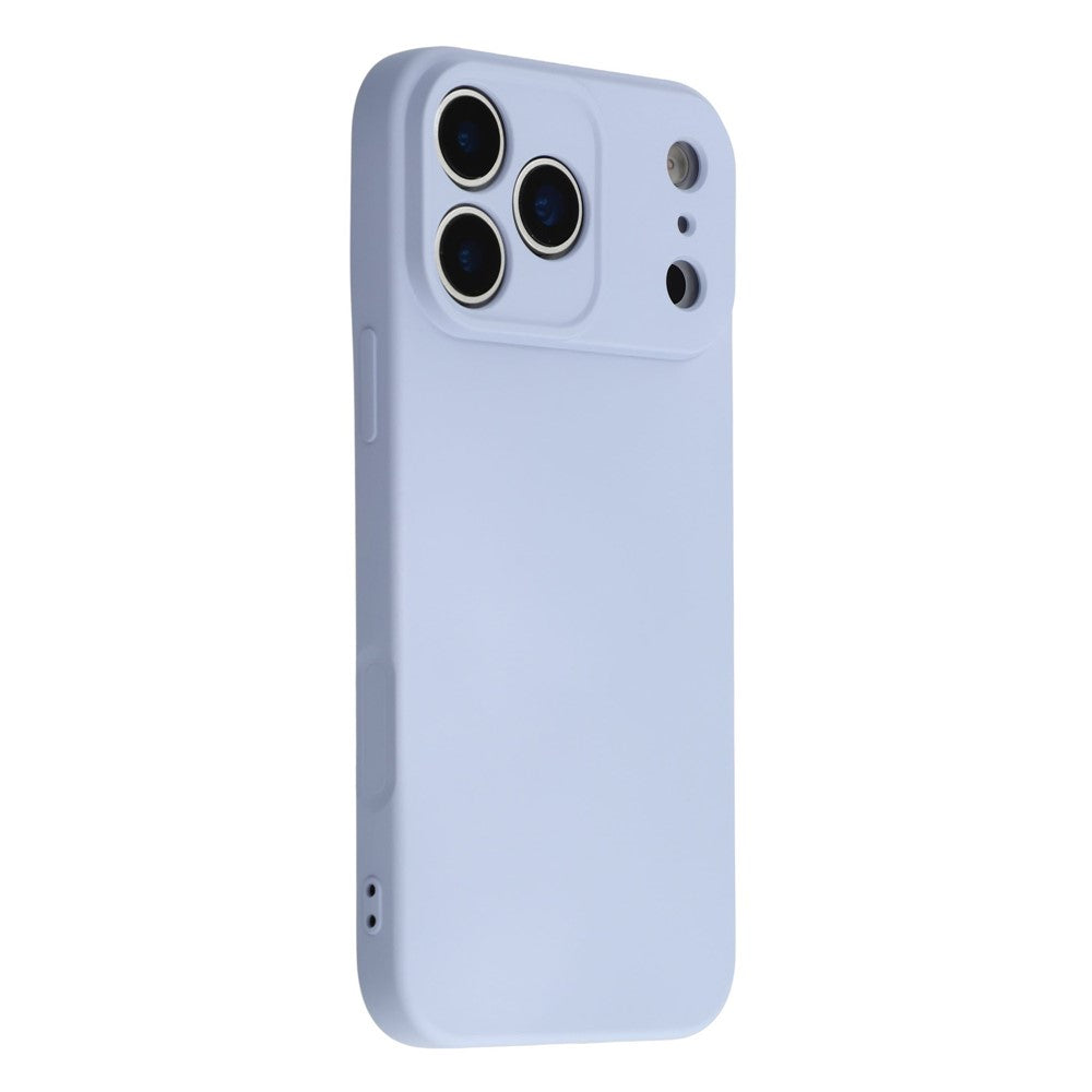 For iPhone 17 Pro Max Case TPU Back Soft Anti-Scratch Fiber Lining Phone Cover