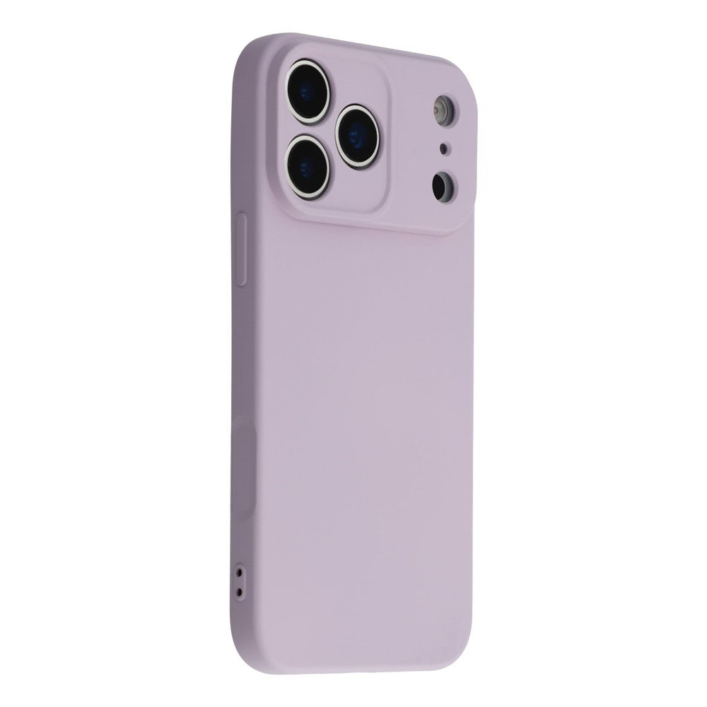 For iPhone 17 Pro Max Case TPU Back Soft Anti-Scratch Fiber Lining Phone Cover